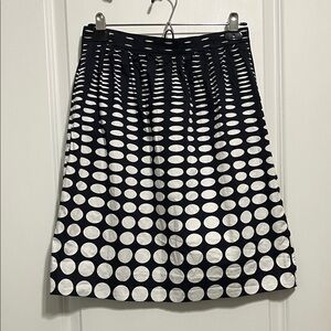 J. Crew Factory Polka Dot Skirt Sz 2